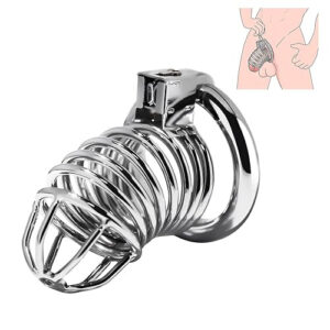 Adult Stainless Steel Chastity Lock Chastity Device