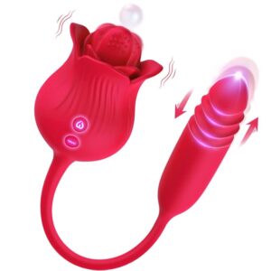 Licking Thrusting Tongue Vibrator USB Charging TV-001