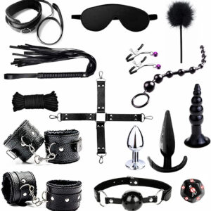 15-Pieces BDSM Bondage Kit for Restraint Sex